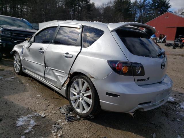 JM1BK344761486813 - 2006 MAZDA 3 HATCHBACK SILVER photo 2