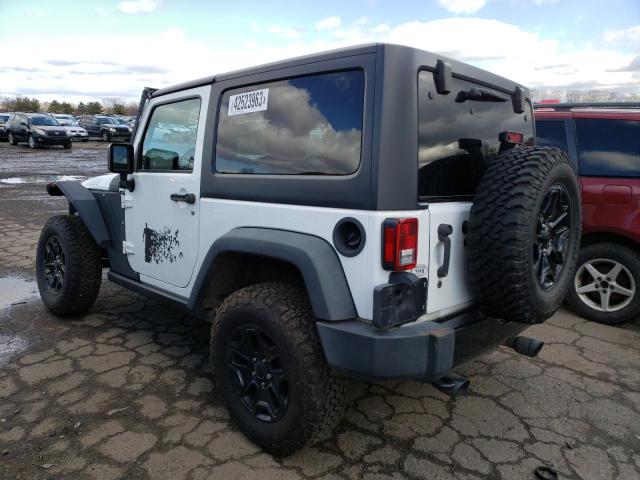 1C4AJWAG6GL183381 - 2016 JEEP WRANGLER SPORT WHITE photo 2