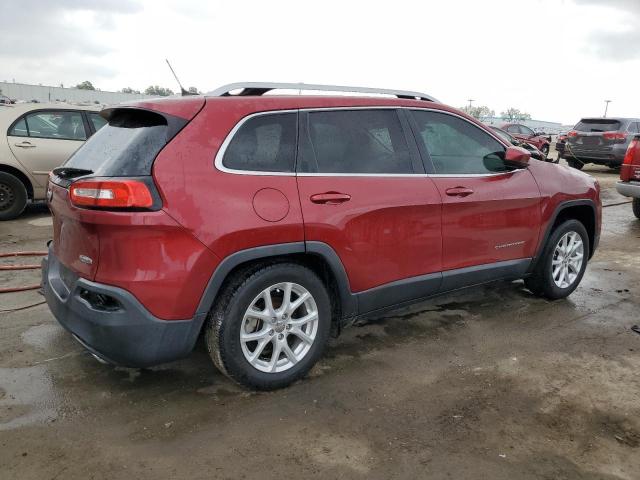 1C4PJLCS6FW782627 - 2015 JEEP CHEROKEE LATITUDE RED photo 3