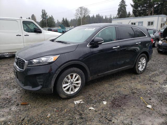 5XYPG4A30KG583273 - 2019 KIA SORENTO L BLACK photo 1