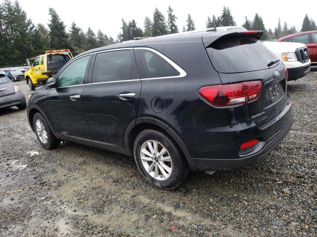 5XYPG4A30KG583273 - 2019 KIA SORENTO L BLACK photo 2