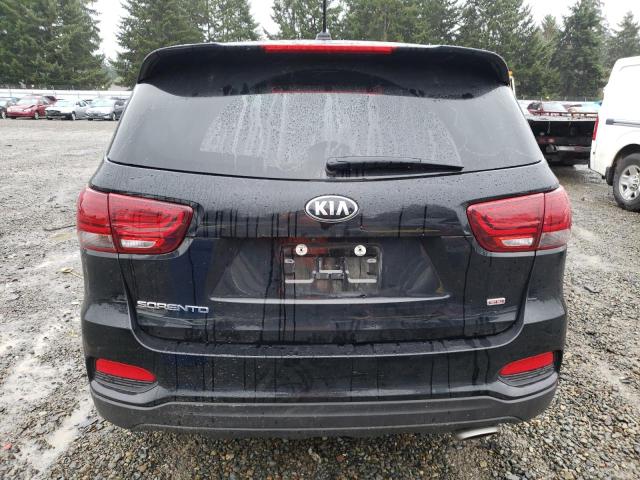 5XYPG4A30KG583273 - 2019 KIA SORENTO L BLACK photo 6