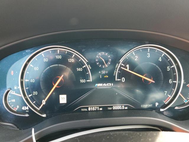 5UXTS3C58JLA46077 - 2018 BMW X3 XDRIVEM40I შავი ფოტო 9