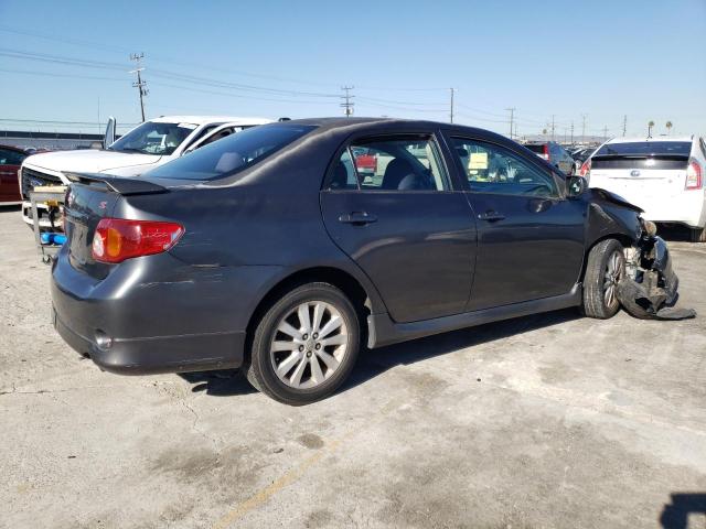 1NXBU4EE4AZ362802 - 2010 TOYOTA COROLLA BASE GRAY photo 3