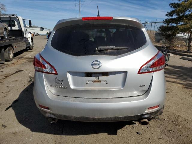 JN8AZ1MW0DW306895 - 2013 NISSAN MURANO S SILVER photo 6