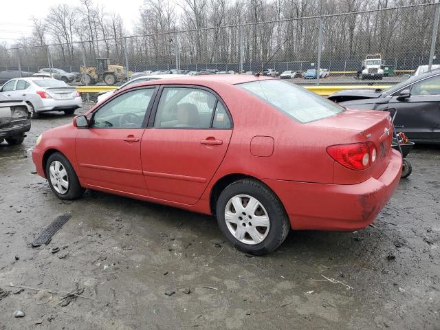 1NXBR32E85Z343045 - 2005 TOYOTA COROLLA CE RED photo 2