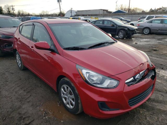 KMHCT5AE3EU153530 - 2014 HYUNDAI ACCENT GLS RED photo 4