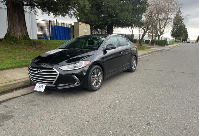 5NPD84LF5HH162898 - 2017 HYUNDAI ELANTRA SE BLACK photo 2