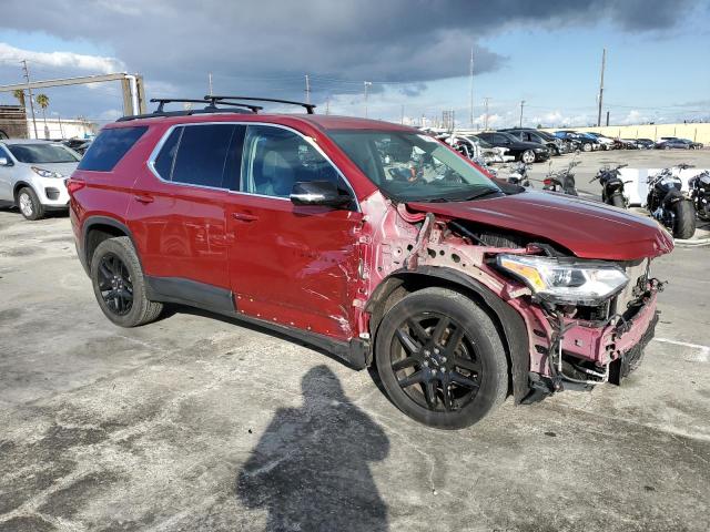 1GNERGKW1KJ298925 - 2019 CHEVROLET TRAVERSE LT BURGUNDY photo 4