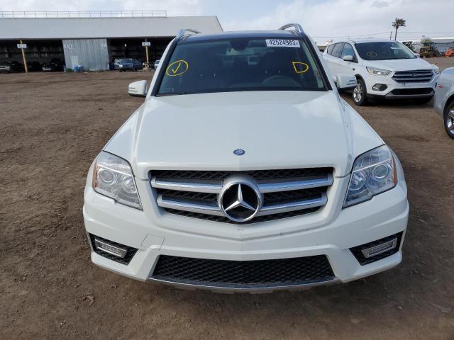 WDCGG8HB4BF671082 - 2011 MERCEDES-BENZ GLK 350 4MATIC WHITE photo 5