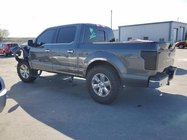 1FTEW1EF0GFD33474 - 2016 FORD F150 SUPERCREW GRAY photo 2