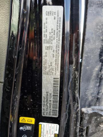 1C4JJXP62MW810415 - 2021 JEEP WRANGLER U SAHARA 4XE BLACK photo 12