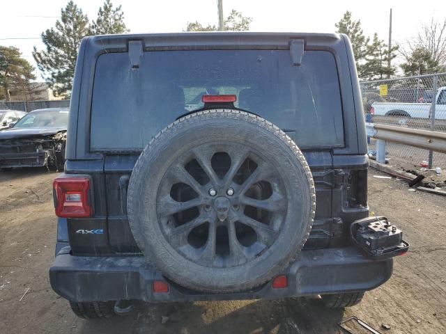 1C4JJXP62MW810415 - 2021 JEEP WRANGLER U SAHARA 4XE BLACK photo 6