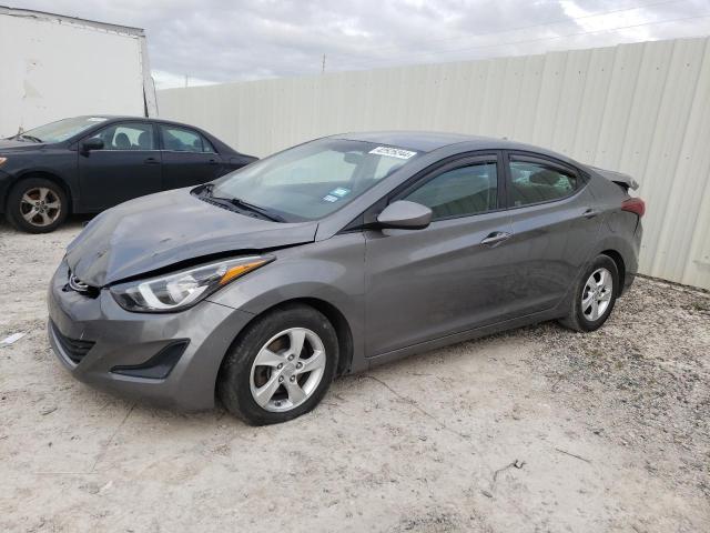 5NPDH4AE1EH484637 - 2014 HYUNDAI ELANTRA SE GRAY photo 1