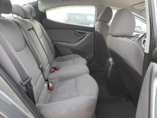 5NPDH4AE1EH484637 - 2014 HYUNDAI ELANTRA SE GRAY photo 10