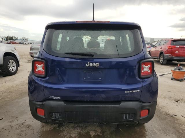 ZACCJAAT0GPD48779 - 2016 JEEP RENEGADE SPORT BLUE photo 6