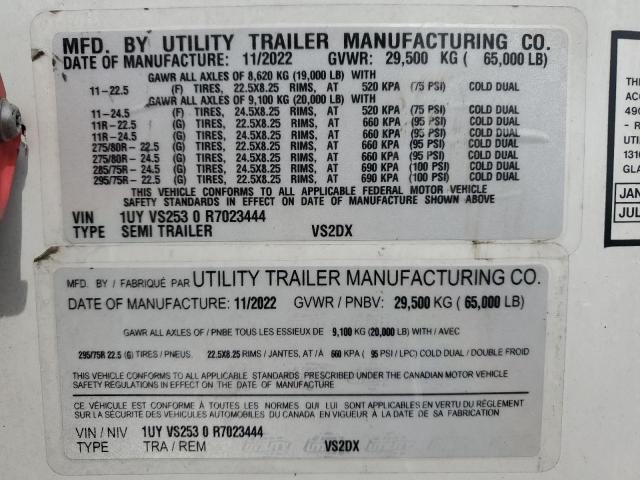 1UYVS2530R7023444 - 2024 UTILITY TRAILER Ağ foto 10