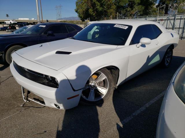 2C3CDZAG1KH727605 - 2019 DODGE CHALLENGER SXT WHITE photo 1