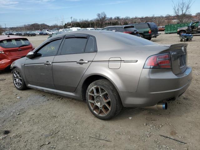 19UUA76538A001628 - 2008 ACURA TL TYPE S GRAY photo 2