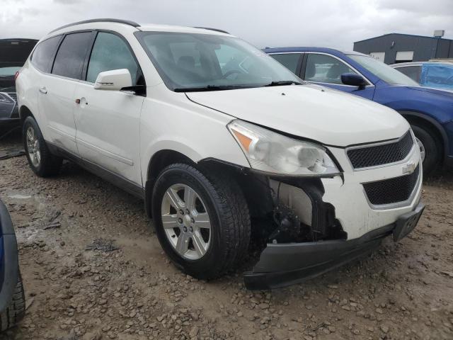 1GNKVGED0BJ230124 - 2011 CHEVROLET TRAVERSE LT WHITE photo 4