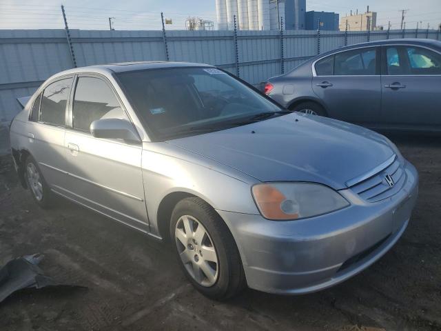 2HGES25741H514711 - 2001 HONDA CIVIC EX SILVER photo 4