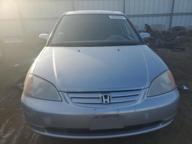 2HGES25741H514711 - 2001 HONDA CIVIC EX SILVER photo 5