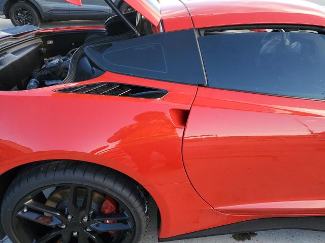 1G1YF2D73K5115274 - 2019 CHEVROLET CORVETTE STINGRAY 3LT RED photo 10