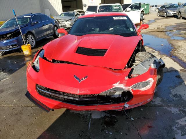 1G1YF2D73K5115274 - 2019 CHEVROLET CORVETTE STINGRAY 3LT RED photo 5