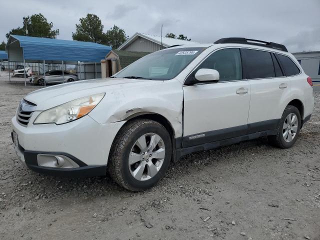 4S4BRBKC6B3320941 - 2011 SUBARU OUTBACK 2.5I LIMITED WHITE photo 1