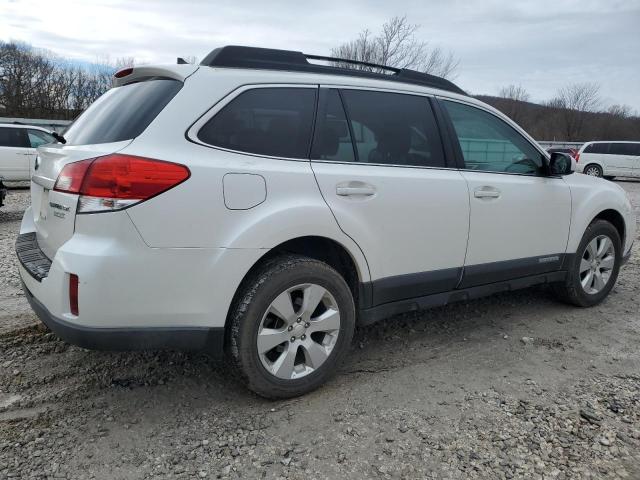 4S4BRBKC6B3320941 - 2011 SUBARU OUTBACK 2.5I LIMITED WHITE photo 3