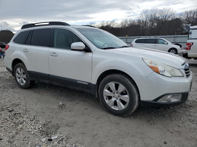 4S4BRBKC6B3320941 - 2011 SUBARU OUTBACK 2.5I LIMITED WHITE photo 4