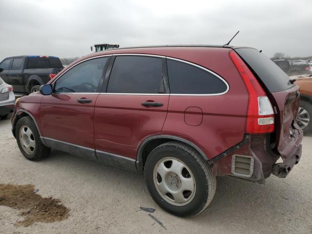 3CZRE38348G701277 - 2008 HONDA CR-V LX BURGUNDY photo 2