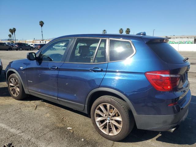 5UXWX9C55D0A08376 - 2013 BMW X3 XDRIVE28I BLUE photo 2