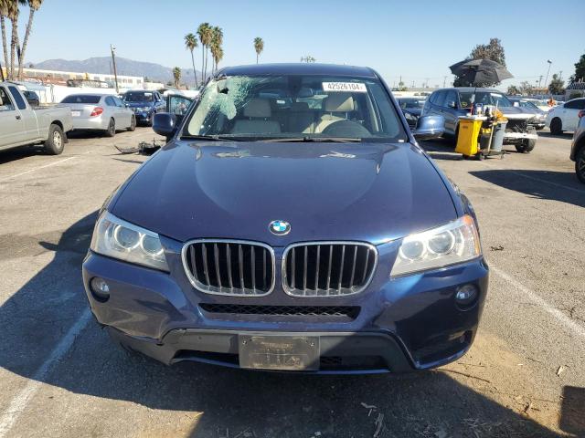 5UXWX9C55D0A08376 - 2013 BMW X3 XDRIVE28I BLUE photo 5