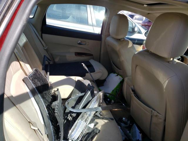 2G4WE537651204391 - 2005 BUICK LACROSSE CXS BURGUNDY photo 10