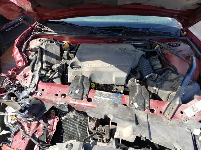 2G4WE537651204391 - 2005 BUICK LACROSSE CXS BURGUNDY photo 11