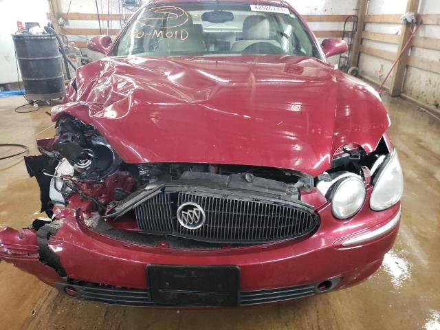 2G4WE537651204391 - 2005 BUICK LACROSSE CXS BURGUNDY photo 5