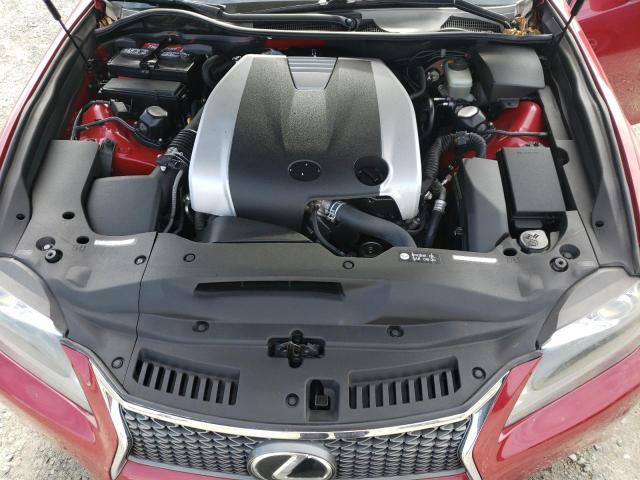 JTHBE1BL0D5009635 - 2013 LEXUS GS 350 RED photo 11