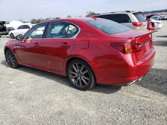 JTHBE1BL0D5009635 - 2013 LEXUS GS 350 RED photo 2