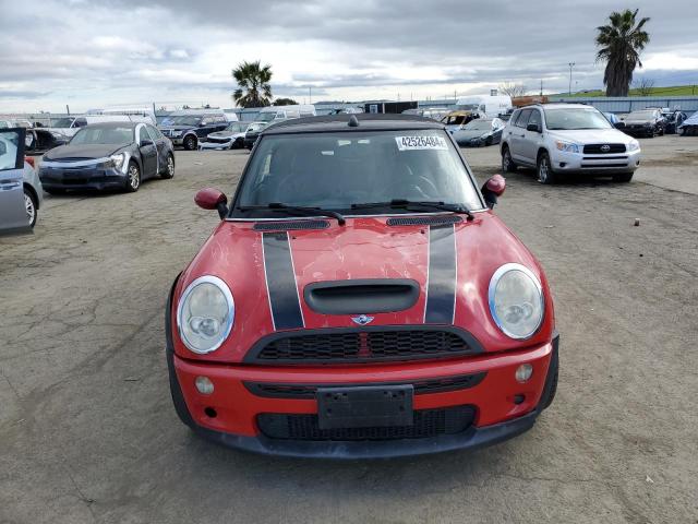 WMWRH33537TL95855 - 2007 MINI COOPER S RED photo 5