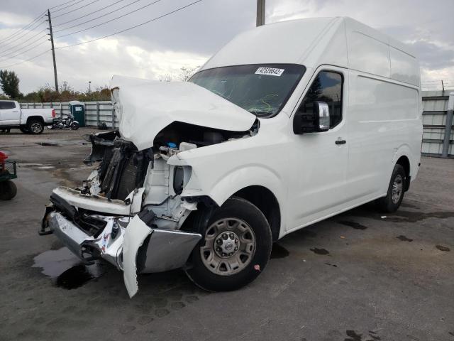 1N6AF0LX6FN801875 - 2015 NISSAN NV 2500 WHITE photo 2