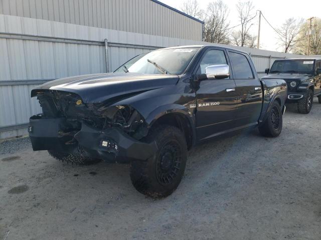 1C6RD6NT3CS313190 - 2012 DODGE RAM 1500 LARAMIE BLACK photo 1