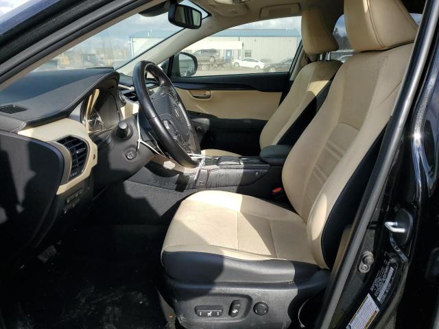 JTJGARDZ3M2259601 - 2021 LEXUS NX 300 BASE გრაფიტი ფოტო 7