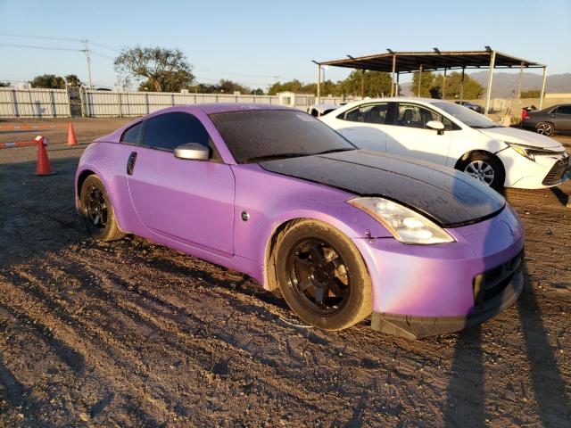 JN1AZ34D85M609123 - 2005 NISSAN 350Z COUPE PURPLE photo 4