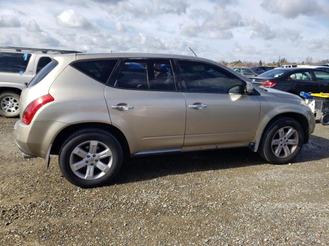 JN8AZ08T17W523368 - 2007 NISSAN MURANO SL TAN photo 3