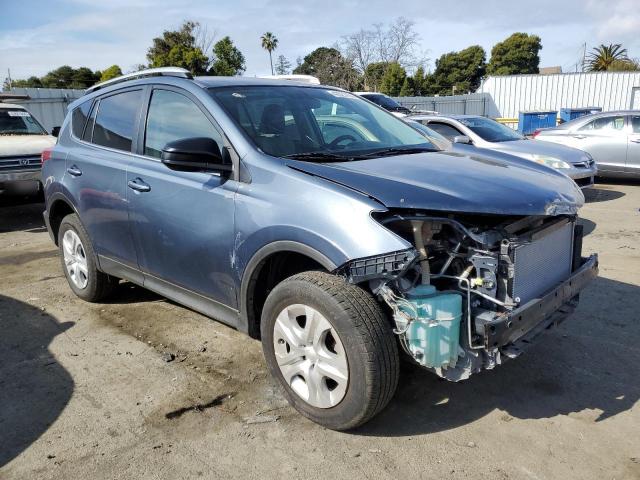 2T3ZFREV6EW117549 - 2014 TOYOTA RAV4 LE BLUE photo 4