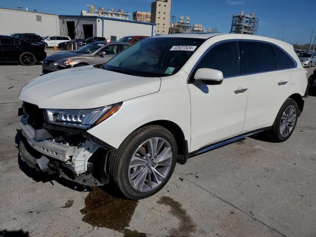 5J8YD3H53JL004795 - 2018 ACURA MDX TECHNOLOGY WHITE photo 1