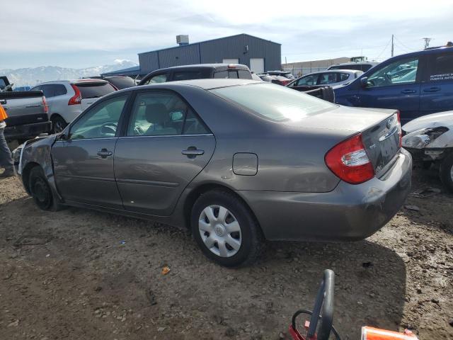 4T1BE32K93U779823 - 2003 TOYOTA CAMRY LE GRAY photo 2