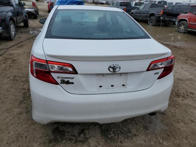 4T1BF1FK8CU139663 - 2012 TOYOTA CAMRY BASE WHITE photo 6