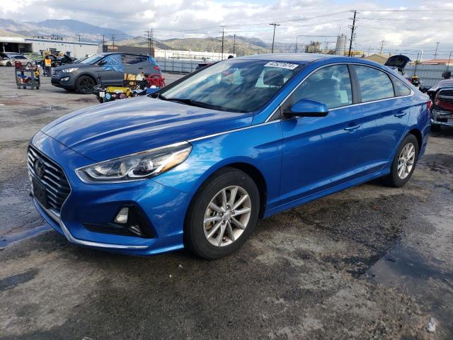 5NPE24AF9KH755003 - 2019 HYUNDAI SONATA SE BLUE photo 1